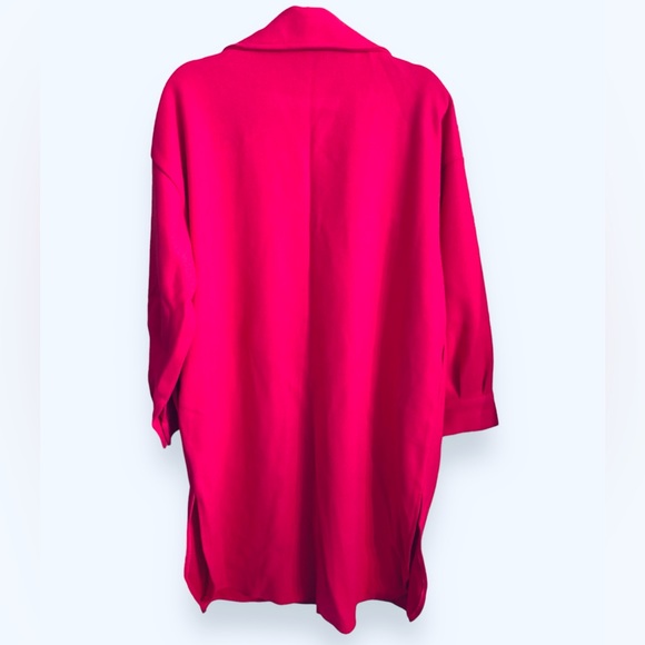 *NEW* Hot Pink Midi Jacket Size Small - Picture 2 of 7
